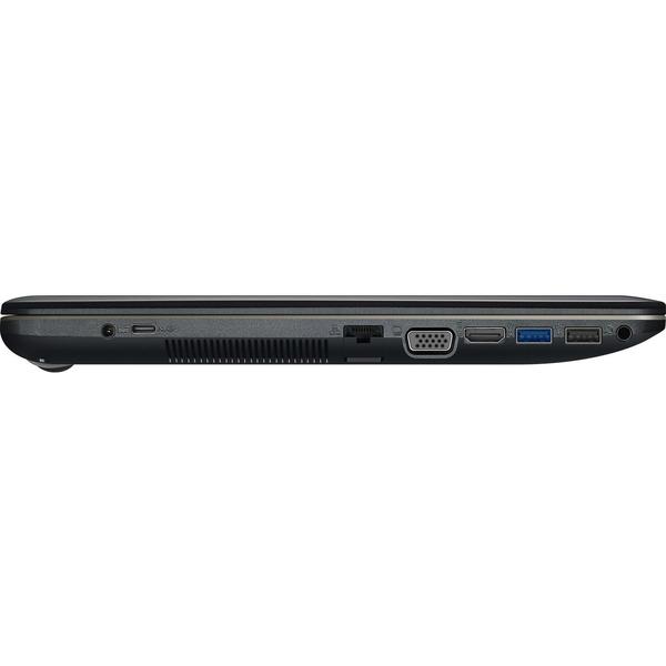 Laptop Asus VivoBook Max X541NA-GO170, 15.6" HD, Celeron N3350 1.1GHz, 4GB DDR3, 128GB SSD, EndlessOS, Chocolate Black