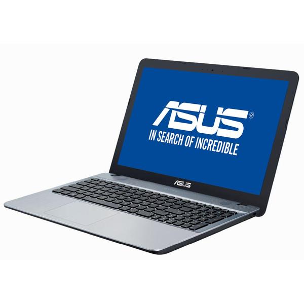 Laptop Asus VivoBook Max X541NA-GO017, 15.6" HD, Celeron N3350 1.1GHz, 4GB DDR3, 500GB HDD, EndlessOS, Argintiu