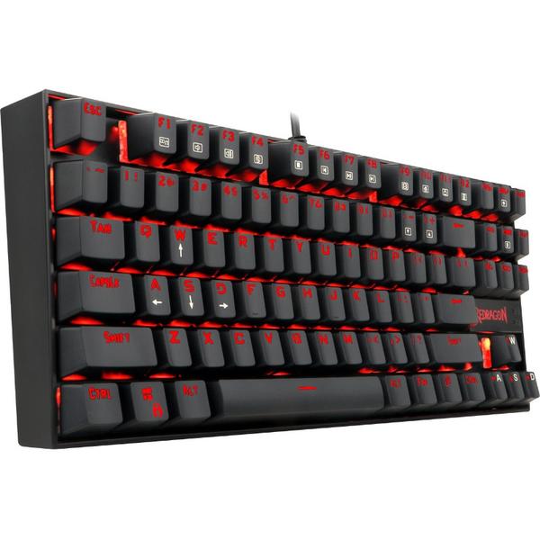 Kit Tastatura, Mouse, Casti si Mouse Pad Redragon Gaming Essentials 4-in-1, USB/Jack 3.5mm, Negru