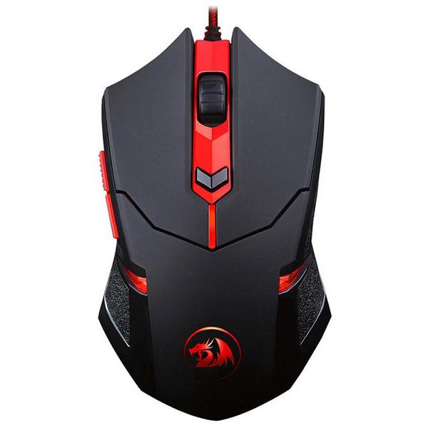 Kit Tastatura, Mouse, Casti si Mouse Pad Redragon Gaming Essentials 4-in-1, USB/Jack 3.5mm, Negru