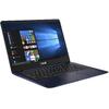 Laptop Asus ZenBook UX430UN-GV072T, 14" FHD, Core i7-8550U 1.8GHz, 16GB DDR3, 256GB SSD, GeForce MX150 2GB, Windows 10 Home, Albastru