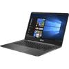 Laptop Asus ZenBook UX430UN-GV073T, 14" FHD, Core i7-8550U 1.8GHz, 16GB DDR3, 256GB SSD, GeForce MX150 2GB, Windows 10 Home, Gri
