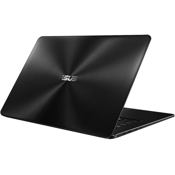 Laptop Asus ZenBook Pro UX550VD-BN047R, 15.6" FHD, Core i7-7700HQ 2.8GHz, 16GB DDR4, 512GB SSD, GeForce GTX 1050 4GB, Windows 10 Pro, Negru