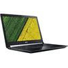 Laptop Acer Aspire A715-71G-7567, 15.6" FHD, Core i7-7700HQ 2.8GHz, 8GB DDR4, 1TB HDD, GeForce GTX 1050 Ti 4GB, Linux, Negru