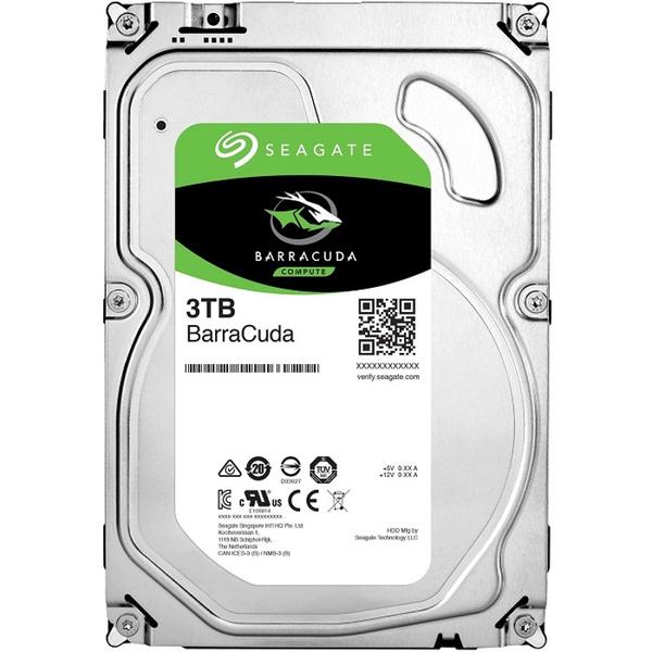 Hard Disk Seagate BarraCuda, 3TB, SATA 3, 5400RPM, 256MB