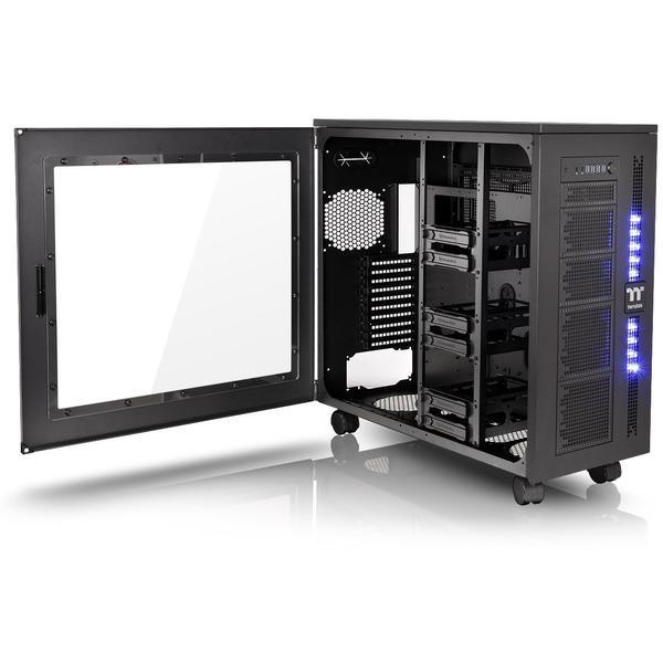 Carcasa Thermaltake Core W100, SuperTower, Fara sursa, Negru