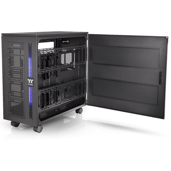 Carcasa Thermaltake Core W100, SuperTower, Fara sursa, Negru