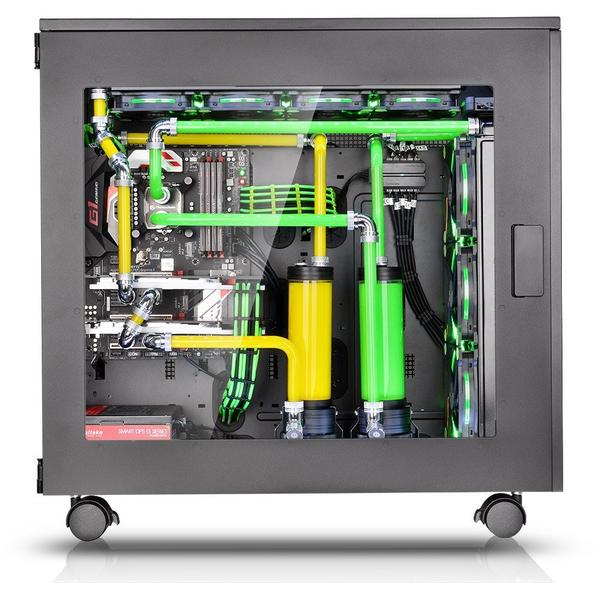 Carcasa Thermaltake Core W100, SuperTower, Fara sursa, Negru