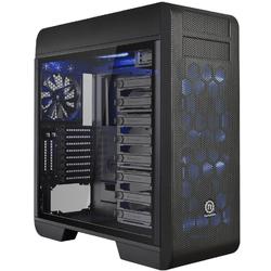 Carcasa Thermaltake Core V71 Tempered Glass, FullTower, Fara sursa, Negru