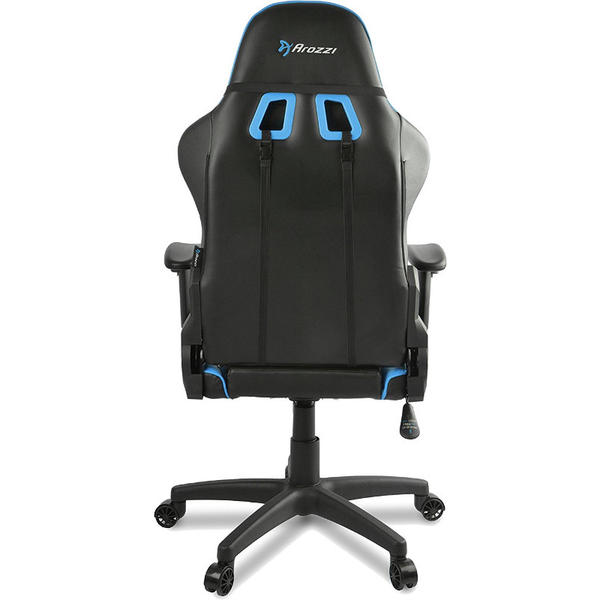 Scaun Gaming AROZZI Verona V2, Negru/Albastru