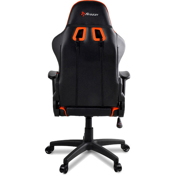 Scaun Gaming AROZZI Verona V2, Negru/Portocaliu