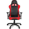 Scaun Gaming AROZZI Verona V2, Negru/Rosu