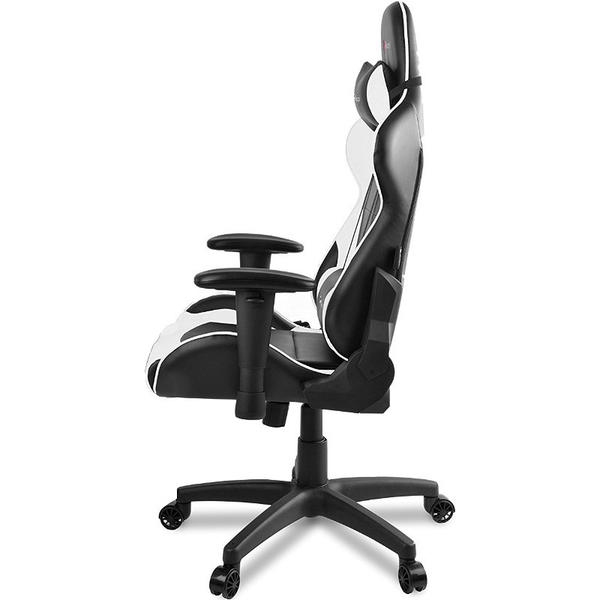 Scaun Gaming AROZZI Verona V2, Negru/Alb