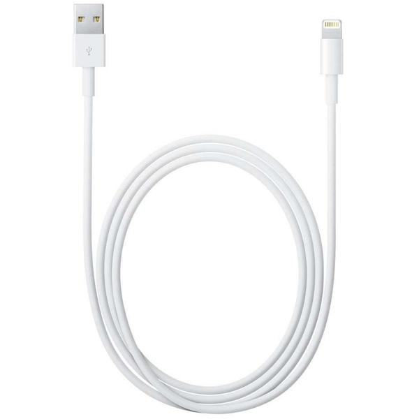 Apple Cablu date si incarcare Lightning USB, 2m, MD819ZM/A, Alb