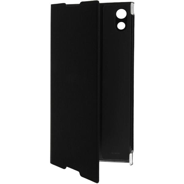 Husa Sony Style Cover Stand pentru Xperia XA1, Negru