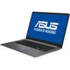 Laptop Asus VivoBook S15 S510UN-BQ177, 15.6" FHD, Core i7-8550U 1.8GHz, 8GB DDR4, 1TB HDD, GeForce MX150 2GB, EndlessOS, Gri