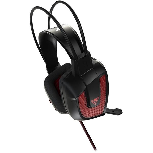 Casti gaming PATRIOT Viper V360 7.1, USB, Negru/Rosu