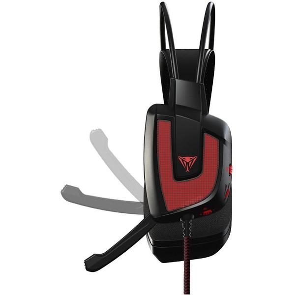 Casti gaming PATRIOT Viper V360 7.1, USB, Negru/Rosu