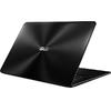 Laptop Asus ZenBook Pro UX550VE-BN015T, 15.6'' FHD, Core i7-7700HQ 2.8GHz, 8GB DDR4, 256GB SSD, GeForce GTX 1050 Ti 4GB, Win 10 Home 64bit, Matte Black