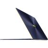 Laptop Asus ZenBook 3 Deluxe UX490UAR-BE082R, 14.0'' FHD, Core i7-8550U 1.8GHz, 16GB DDR3, 1TB SSD, Intel UHD 620, FingerPrint Reader, Win 10 Pro 64bit, Blue Metal