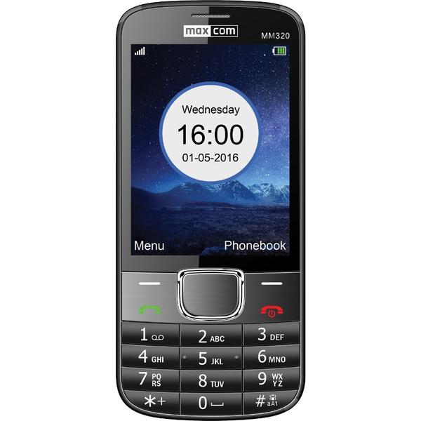 Telefon mobil MAXCOM MM320, Single SIM, 3.2'' QVGA, 2MP, 2G, Bluetooth, Gri
