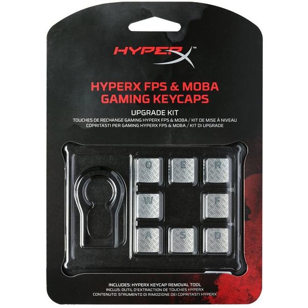 Accesoriu Tastatura Kingston HyperX FPS & MOBA Gaming Keycaps Upgrade Kit (Titanium)