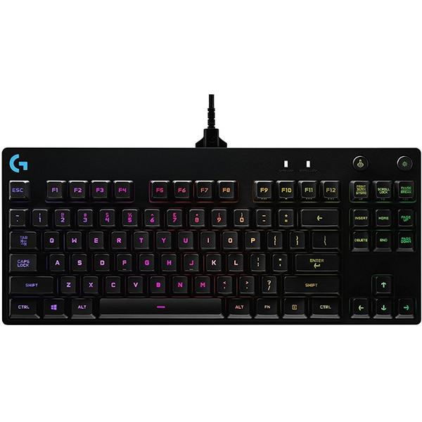 Tastatura Logitech G Pro, USB, Layout US, Negru