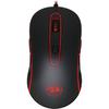 Mouse gaming Redragon Phoenix2, USB, 3000dpi, Negru/Rosu