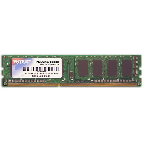 Memorie PATRIOT Signature Line, 4GB, DDR3, 1333MHz, CL9, 1.5V