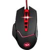 Mouse gaming Redragon Inspirit, USB, Laser, 14400dpi, Negru/Rosu