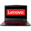 Laptop Lenovo Legion Y520-15IKB, 15.6'' FHD, Core i7-7700HQ 2.8GHz, 8GB DDR4, 1TB HDD + 128GB SSD, GeForce GTX 1060 6GB, FreeDOS, Negru