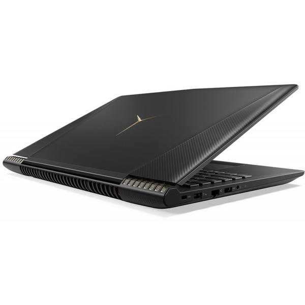 Laptop Lenovo Legion Y520-15IKBN, 15.6'' FHD, Core i5-7300HQ 2.5GHz, 8GB DDR4, 1TB HDD + 256GB SSD, GeForce GTX 1050 Ti 4GB, FreeDOS, Negru/Auriu
