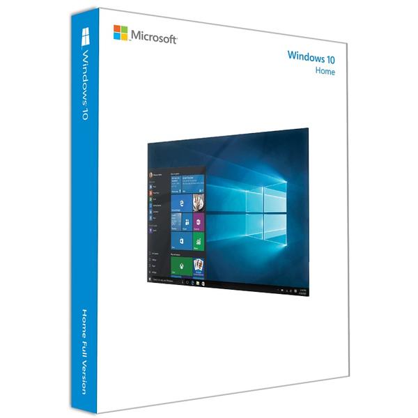 Sistem de operare Microsoft Windows 10 Home, 32bit/64bit, Engleza, Licenta Retail/FPP, USB