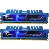 Memorie GSkill RipjawsX Blue, 8GB, DDR3, 2133MHz, CL9, 1.65V, Kit Dual Channel