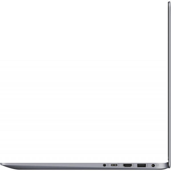 Laptop Asus VivoBook S15 S510UA-BQ623R, 15.6" FHD, Core i5-8250U 1.6GHz, 4GB DDR4, 500GB HDD, Intel UHD 620, FingerPrint Reader, Win 10 Pro 64bit, Gri