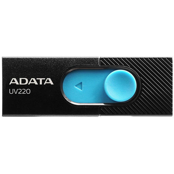 Memorie USB A-DATA UV220, 64GB, USB 2.0, Negru/Albastru