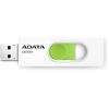 Memorie USB A-DATA UV320, 128GB, USB 3.1, Alb/Verde