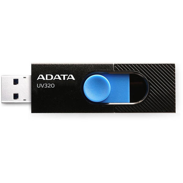 Memorie USB ADATA UV320, 64GB, USB 3.1, Negru/Albastru