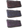 Kit Tastatura, Mouse, Casti si Mouse Pad Thermaltake Tt eSPORTS KUNCKER, USB, Negru