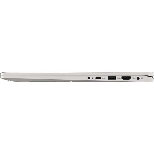 Laptop Asus ZenBook Flip UX561UA-BO005R, 15.6" FHD Touch, Core i7-8550U 1.8GHz, 8GB DDR4, 1TB HDD + 128GB SSD, Intel UHD 620, Win 10 Pro 64bit, Argintiu