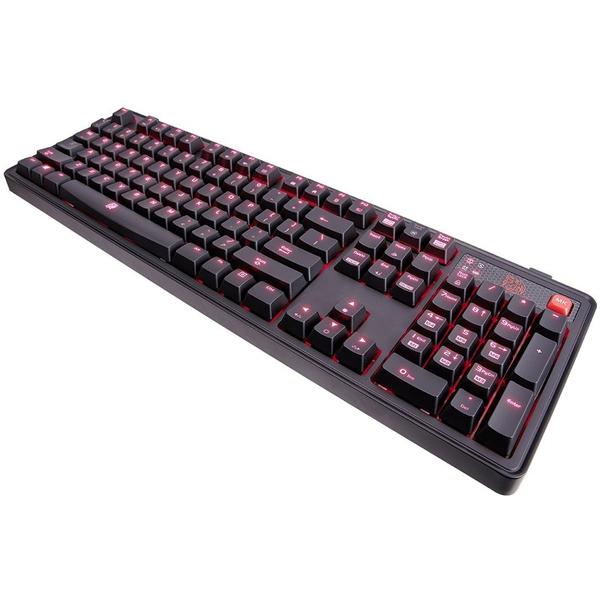 Tastatura gaming Thermaltake Tt eSPORTS MEKA Pro Cherry Brown, USB, Layout US, Cherry MX Brown, Negru