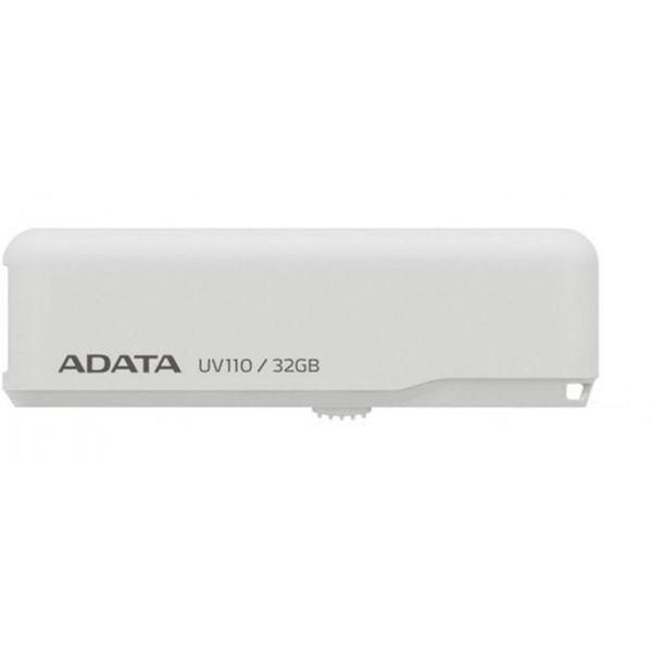 Memorie USB A-DATA UV110, 32GB, USB 2.0, Alb