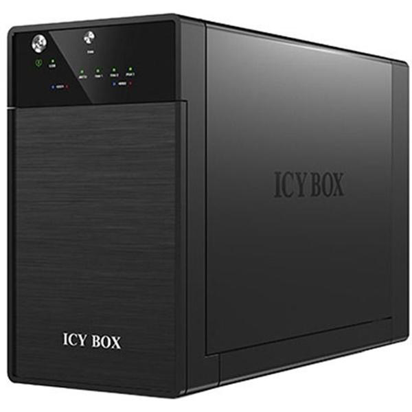 Rack RAIDSONIC Icy Box IB-3620U3, Extern, 3.5'', SATA - USB 3.0, Negru