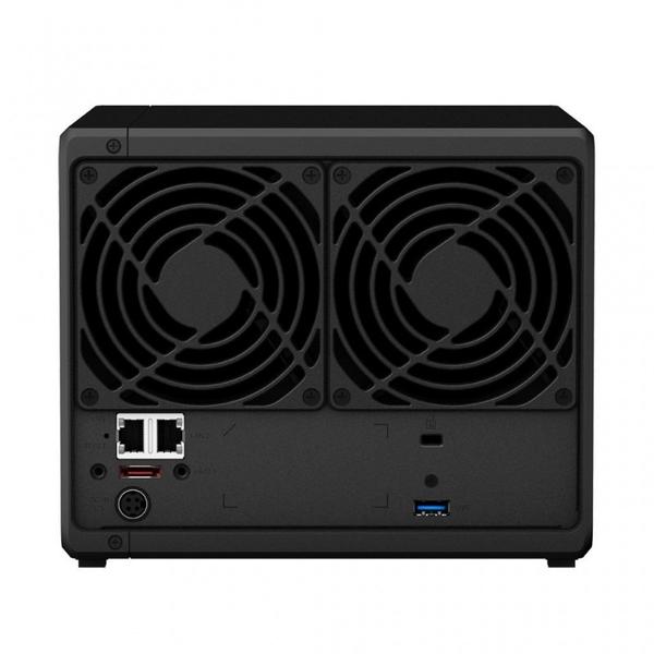 NAS Synology DiskStation DS918+, Intel Celeron J3455 1.5GHz, 4GB DDR3, 4 Bay, 2 x USB 3.0, 2 x LAN, 1 x eSATA