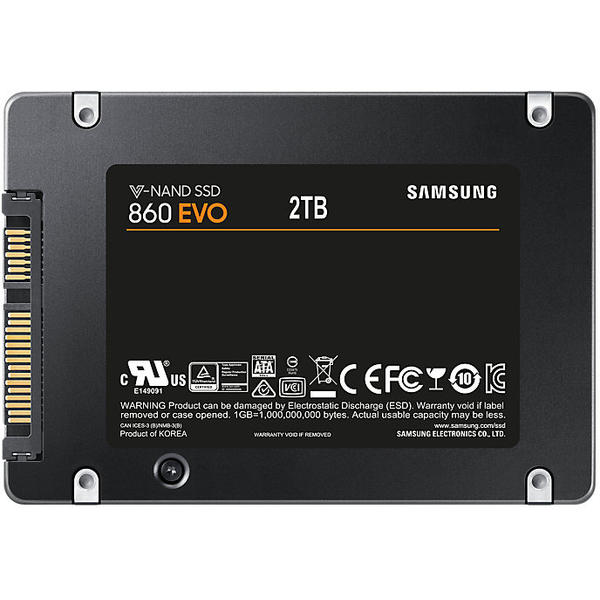 SSD Samsung 860 EVO, 2TB, SATA 3, 2.5''