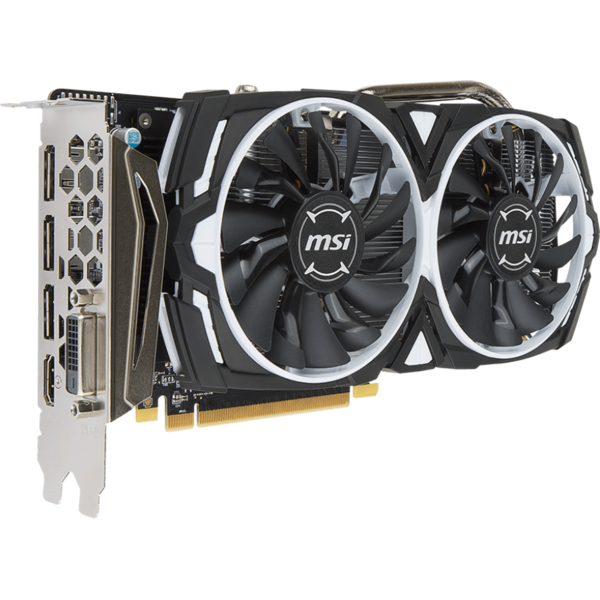 Placa video MSI Radeon RX 570 Armor, 4GB GDDR5, 256 biti