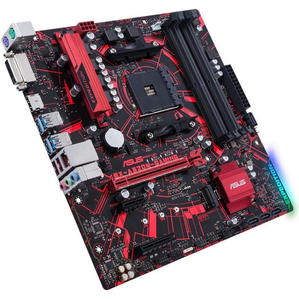 Placa de baza Asus EX-A320M-GAMING, Socket AM4, mATX