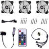 Ventilator PC ID-Cooling SF-12025 RGB, 120mm, 3 Fan Pack