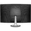 Monitor LED Asus MX32VQ, 31.5'' WQHD, 4ms, Ecran curbat, Negru/Gri