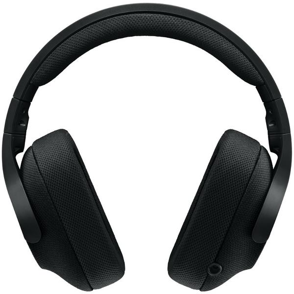 Casti gaming Logitech G433, Jack 3.5mm, Negru